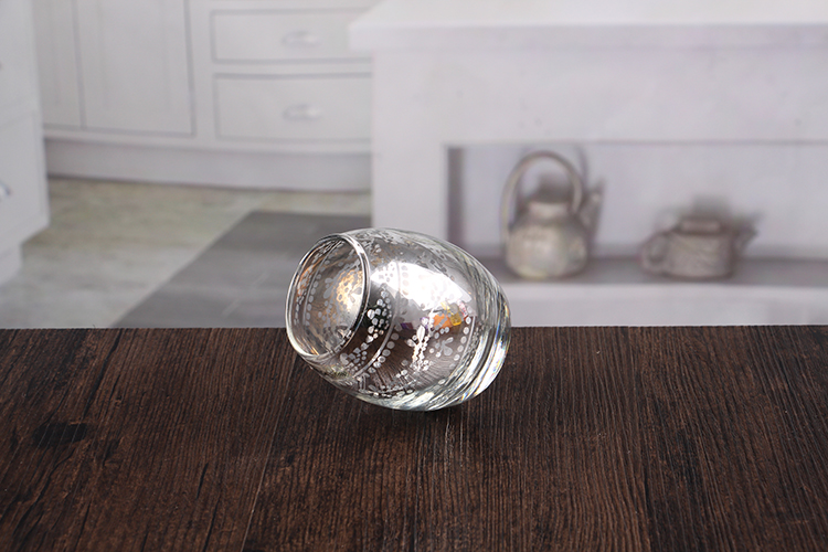 Silver candle holders