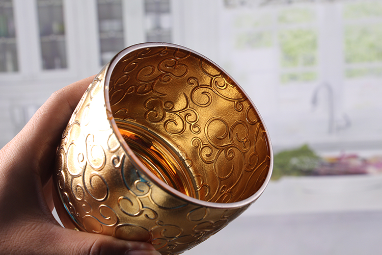 Cheap gold votive candle holders