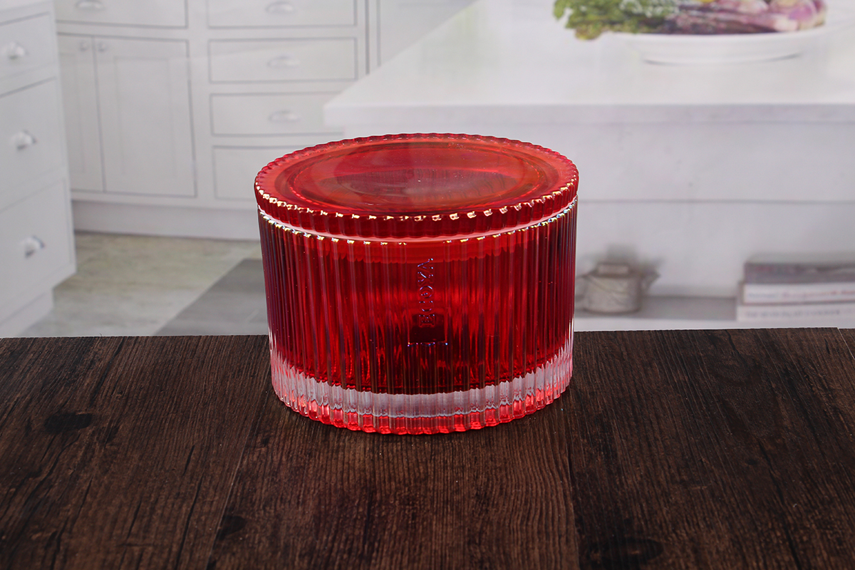 Large round candle holders