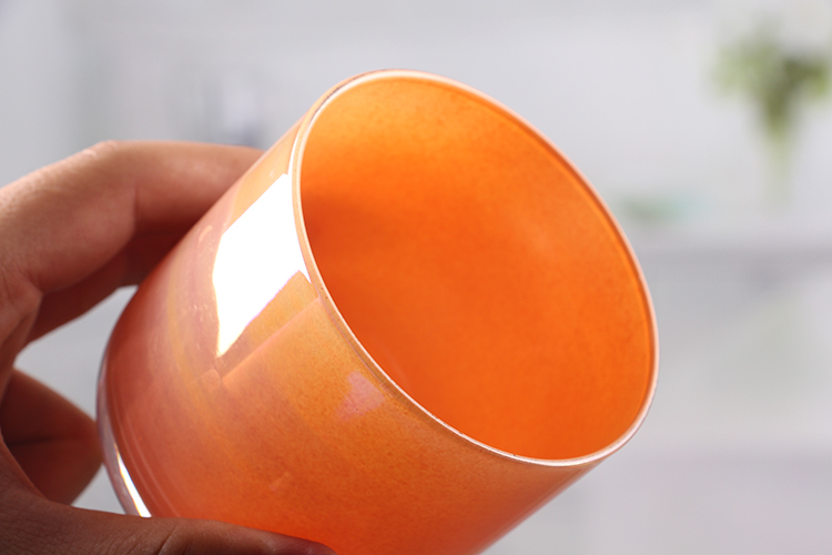 Glass candle coasters