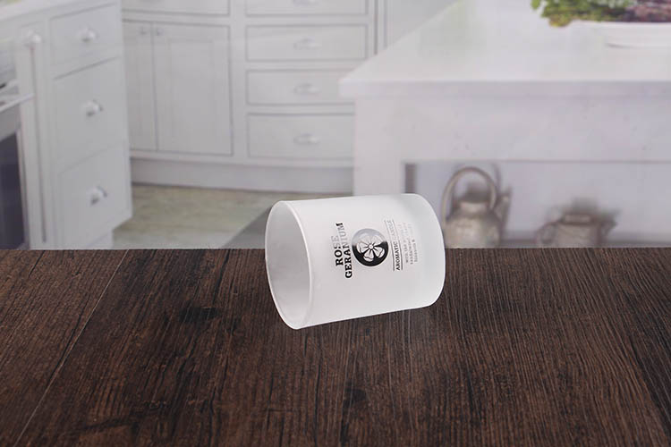 White votive candle holder