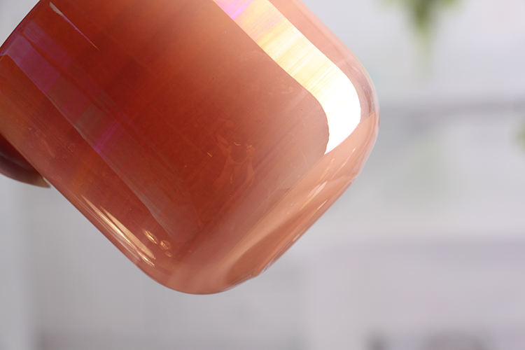 Glass candle coasters