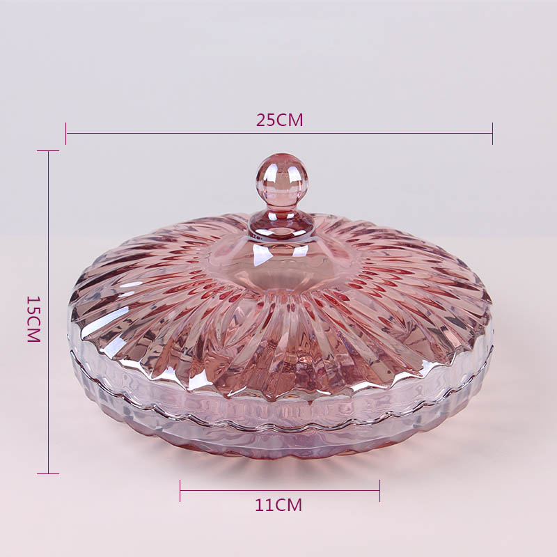 Dry fruit plate with LIDS