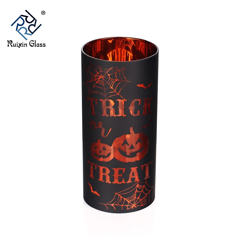 Hand painted candle holder