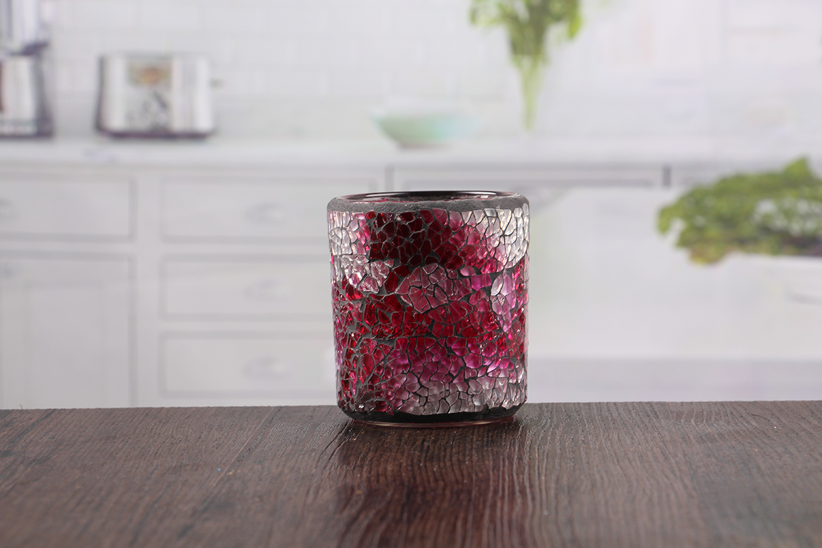 Mosaic candle holder