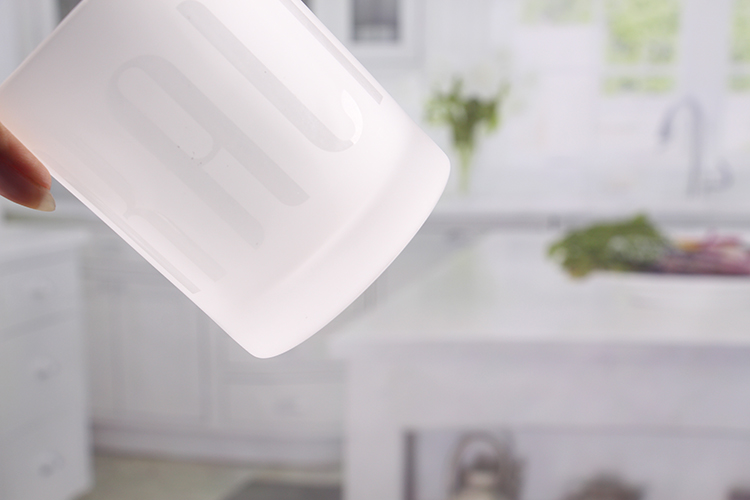 White candlesticks holders