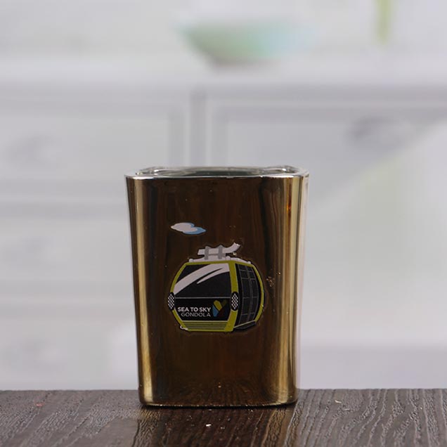 Candelabro spesso di 2 pollici piccoli portacandele quadrati candela spessa