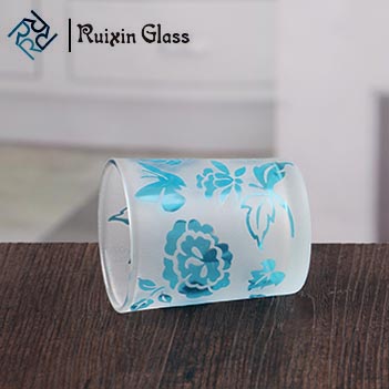 Mooie gekleurde glazen kaarsenpotjes kleine fancy kaarsenhouders groothandel