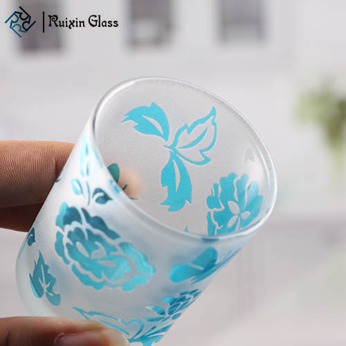 Mooie gekleurde glazen kaarsenpotjes kleine fancy kaarsenhouders groothandel