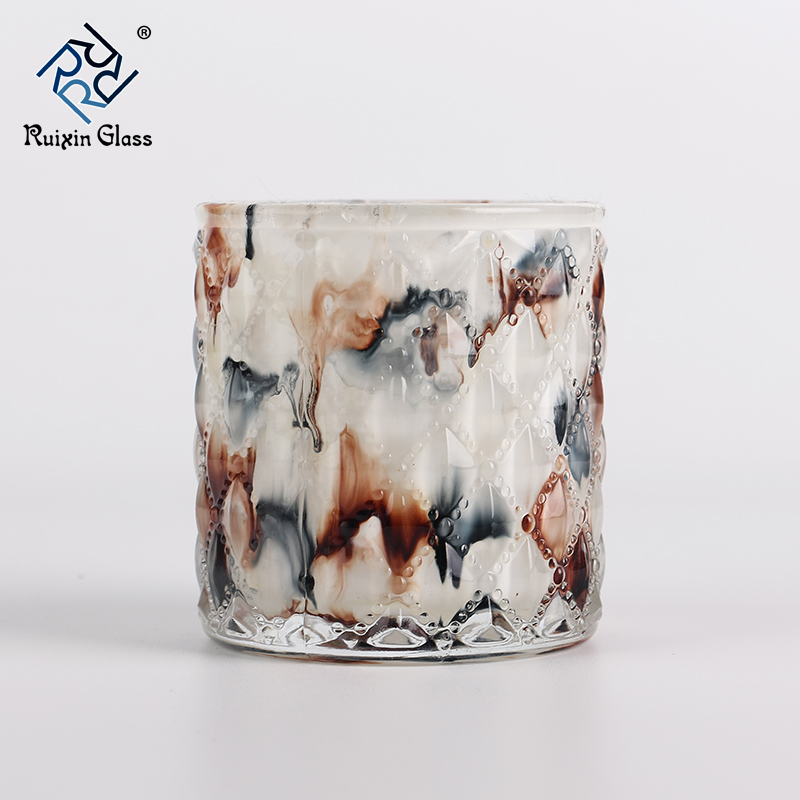 China candle holder manufacturer colored home decor marble candle holder suppliers