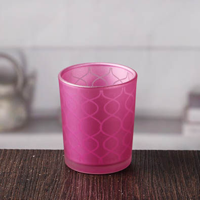 حامل شمعة صغيرة السائبة حمراء حامل شمعة مجموعة