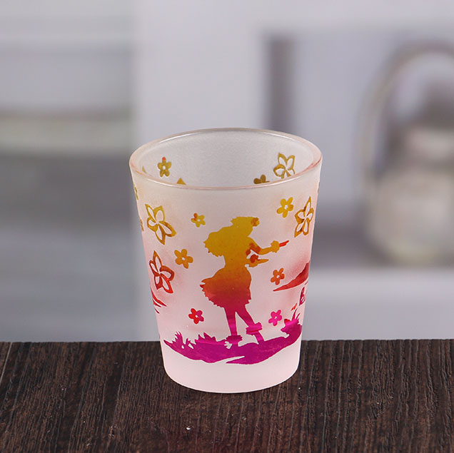 Großhandel Kerzenhalter Glas Kerzenständer kleinen Glas Kerzenhalter