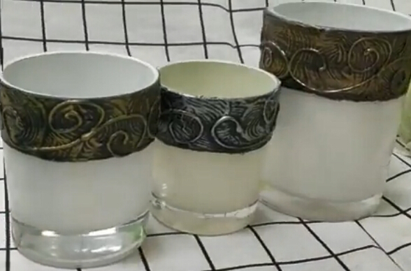 Customization White Glass Candle Holder Manufacturer In China