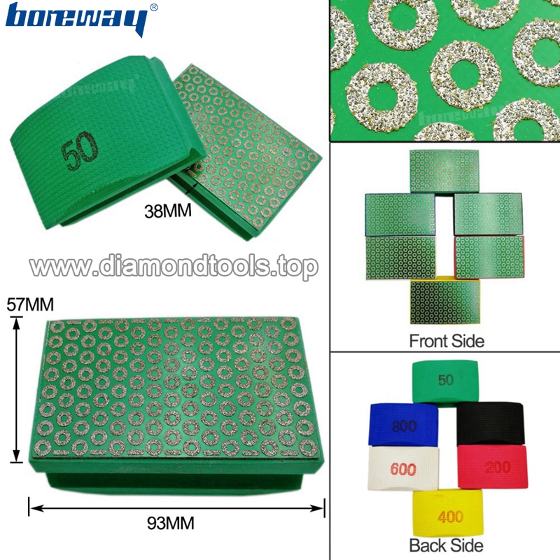 Electroplated Diamond Hand Polishing Pad 01