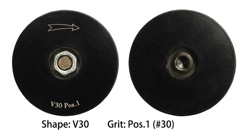 Diamond router bit with M10 thread