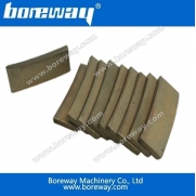 Flat shape smooth cutting diamond segment