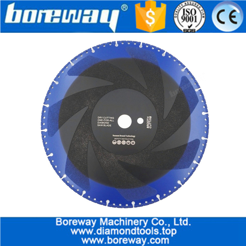 Vacuum Brazed Diamond Blade for All Purpose For stone Demolition Blade