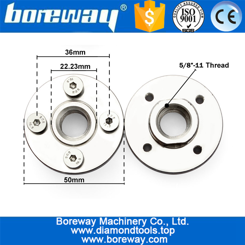 Flange Saw Blade Support Angle Grinder Net 5/8-11 Arbor Aluminium Replacement Tools