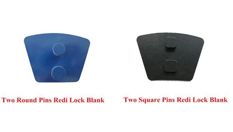 Two Pins Diamond Grinding Shoes