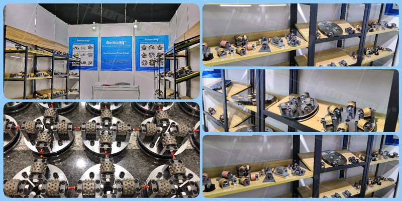 Vacuum Brazing Rotary Bush Hammer Roller With Frankfurt Base Manufacturer & Suppliers 5