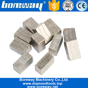 Flat shape smooth cutting diamond segment
