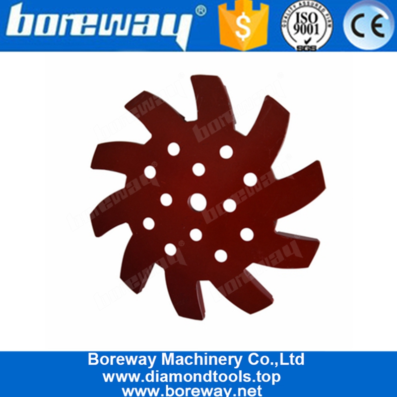 10 Inch 250mm Concrete Floor Grinding Wheel With 20 Segments For Floor Renovation