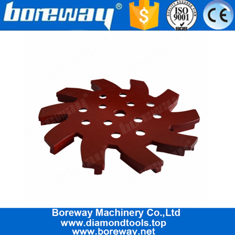10 Inch 250mm Concrete Floor Grinding Wheel With 20 Segments For Floor Renovation