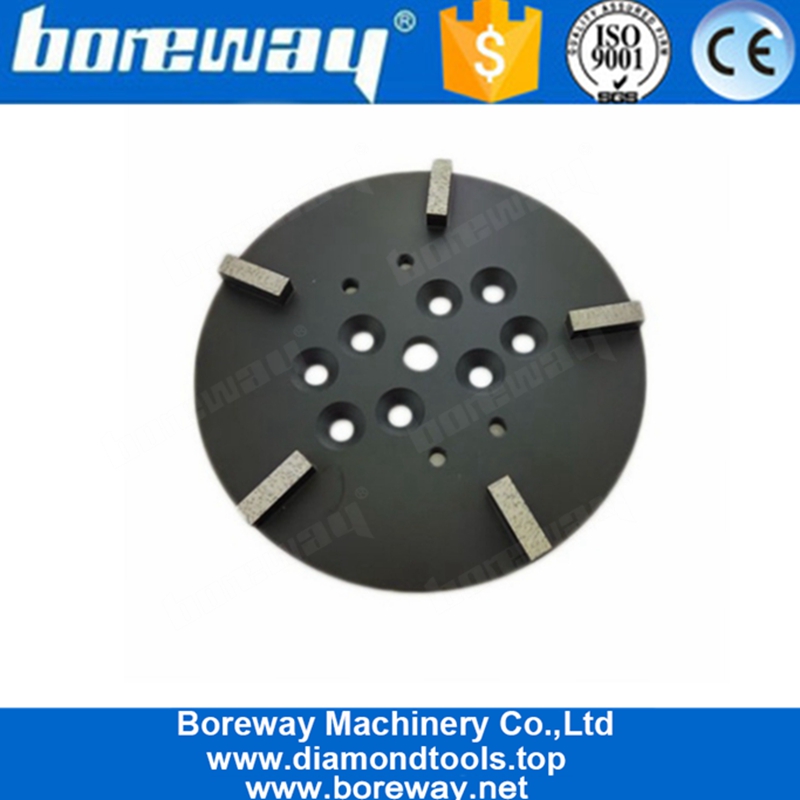 10 Inch 250mm Diamond Grinding Plate For Concrete Terrazzo Floor