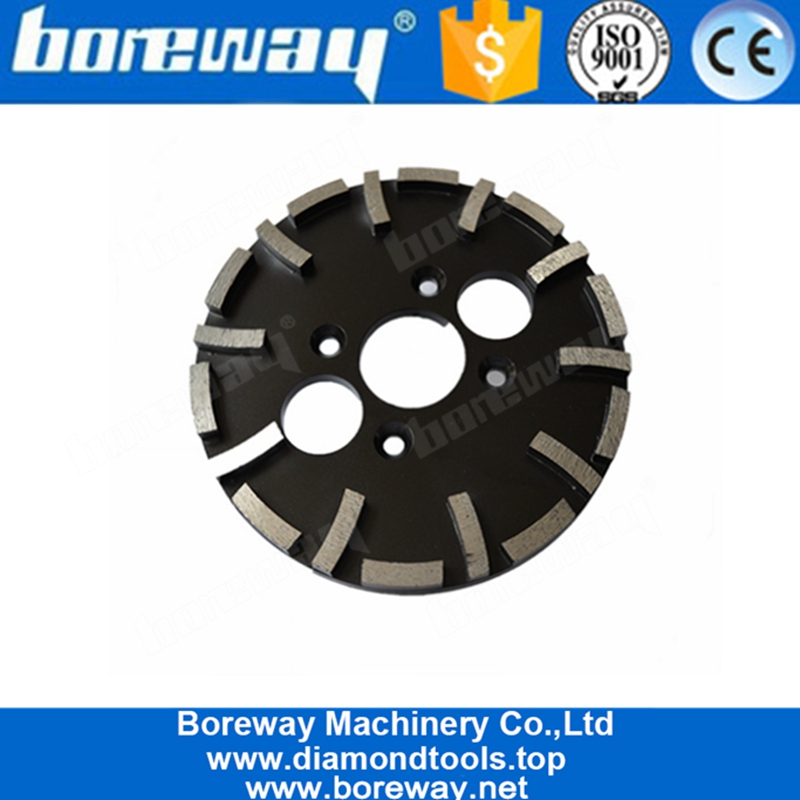 10 Inch Twenty Segments Diamond Grinding Plate For Concrete Terrazzo Floor