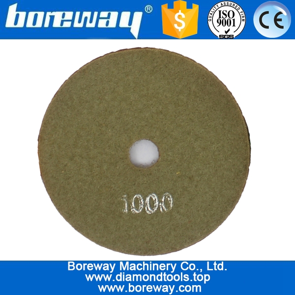 100MM Wet Use Diamond Polishing Pad Wholesaler For Polishing Stone Concrete Ceramics