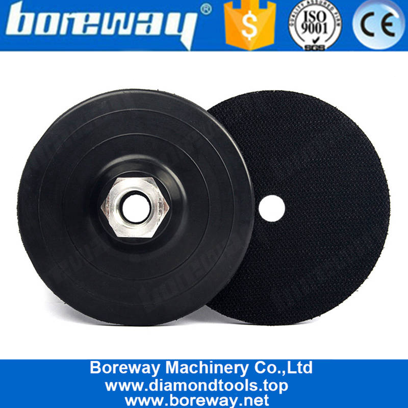 100mm M14 Or 5/8”-11 Thread Plastic Backer Pad Design For Polisher