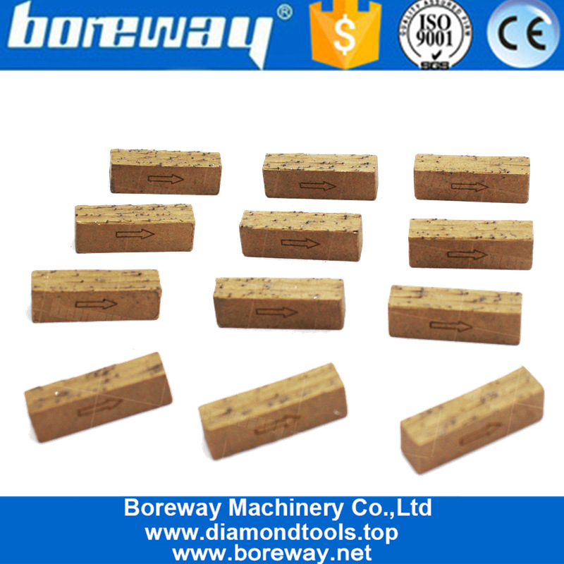 मार्बल ब्लॉक काटने के लिए 1200 मिमी हीरा देखा ब्लेड सेगमेंट