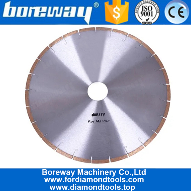 14 Inch Fish Hook Slot Diamond Cutting Saw Blade for Marble