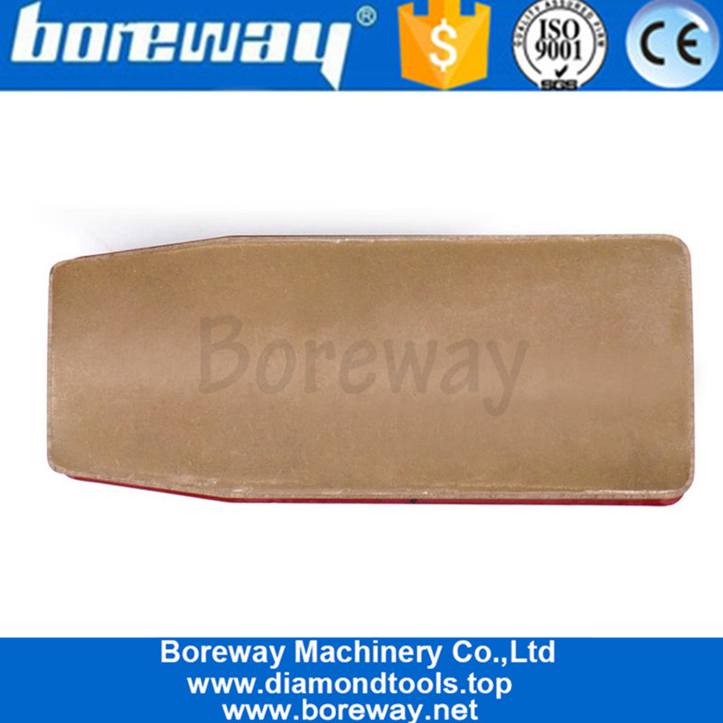 180# Good Polishing Quality Resin Fickert Bond Diamond Abrasive Tool Brick Grinding For Automatic Grinding Machine