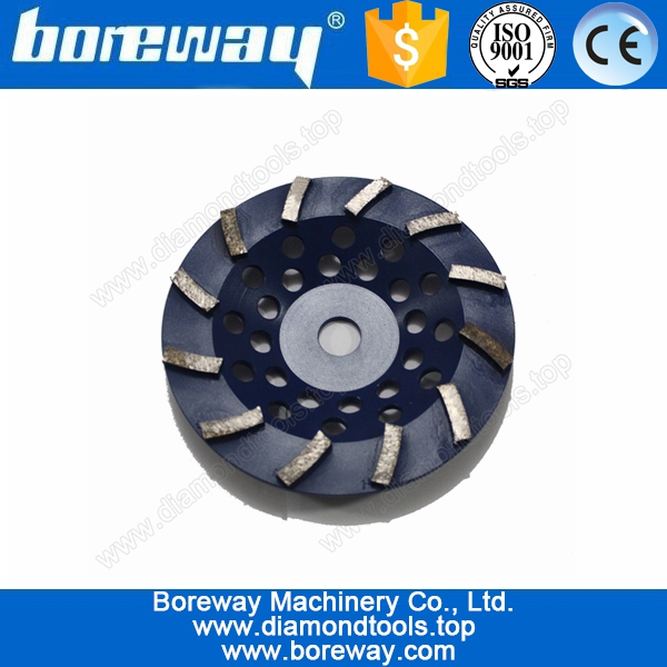 180mm turbo wave cup grinding disc