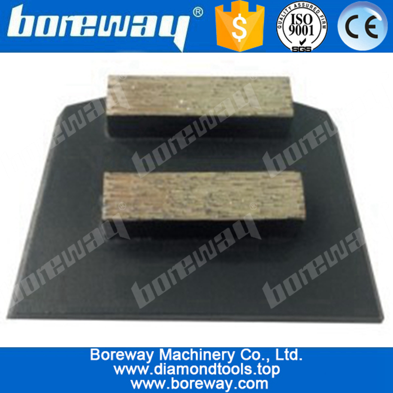 2 rectangle diamond segments concrete grinding blocks for lavina floor grinder