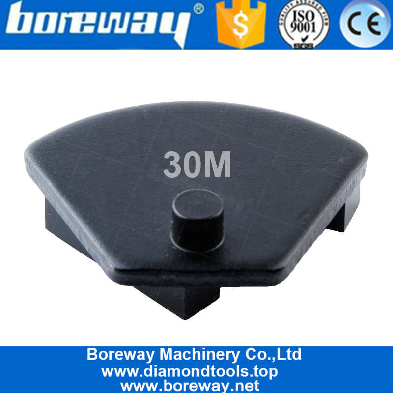 कंक्रीट फर्श जेएस ग्राइंडर के लिए 2020 चिकनी पीस ब्लॉक रोलर डायमंड सेगमेंट धातु पॉलिशिंग पैड