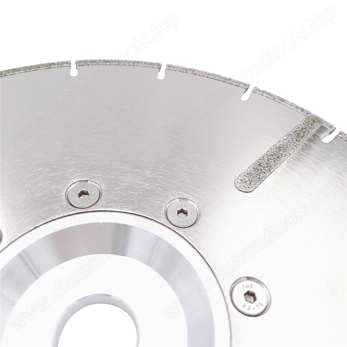 230MM Electroplated diamond cutting blade 22.23MM or M14 flange with protection reinforced diamond disc with flange