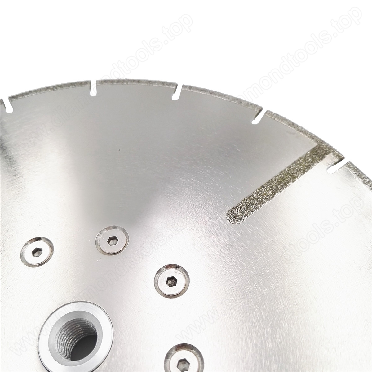 230MM Electroplated diamond cutting blade 22.23MM or M14 flange with protection reinforced diamond disc with flange