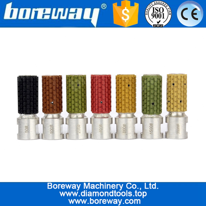 25ミリメートルダイヤモンド樹脂ドラムホイールウェット磨き大理石の花崗岩の石