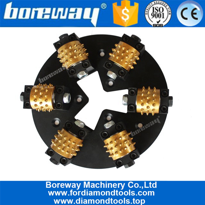 Piastra martellata con boccola da 270 mm per smerigliatrici HTC