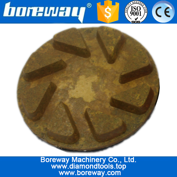 3 pollici 80 mm 3 passaggi bagnato utilizzare tamponi per lucidatura pavimenti diamantati