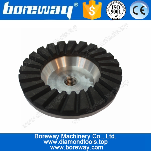 4 بوصة من الألومنيوم توربو مقرها طحن عجلة