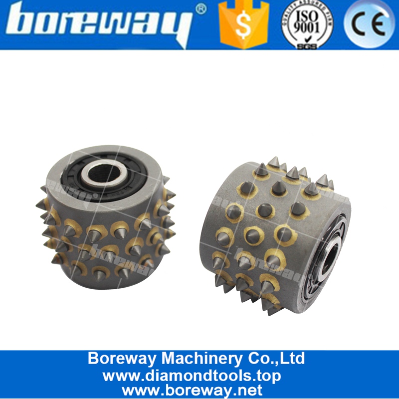 45 Stifte Hardlegierbuschhammerwalze ohne Klammer für Steinbetonbodenmühle