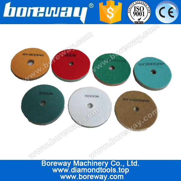 대리석 돌 5 "125mm 스폰지 연마 패드, 스폰지 연마 패드