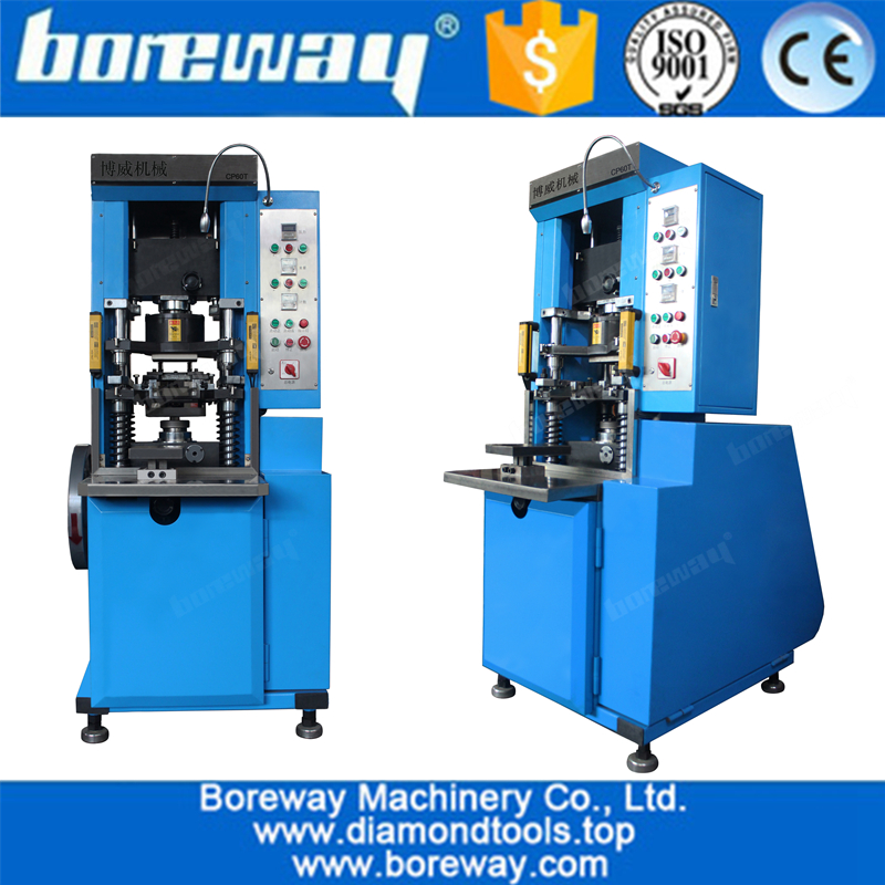 60T Fully Automatic Mechanical Cold Press Machine making Diamond Segment for stone cutting hot sellig
