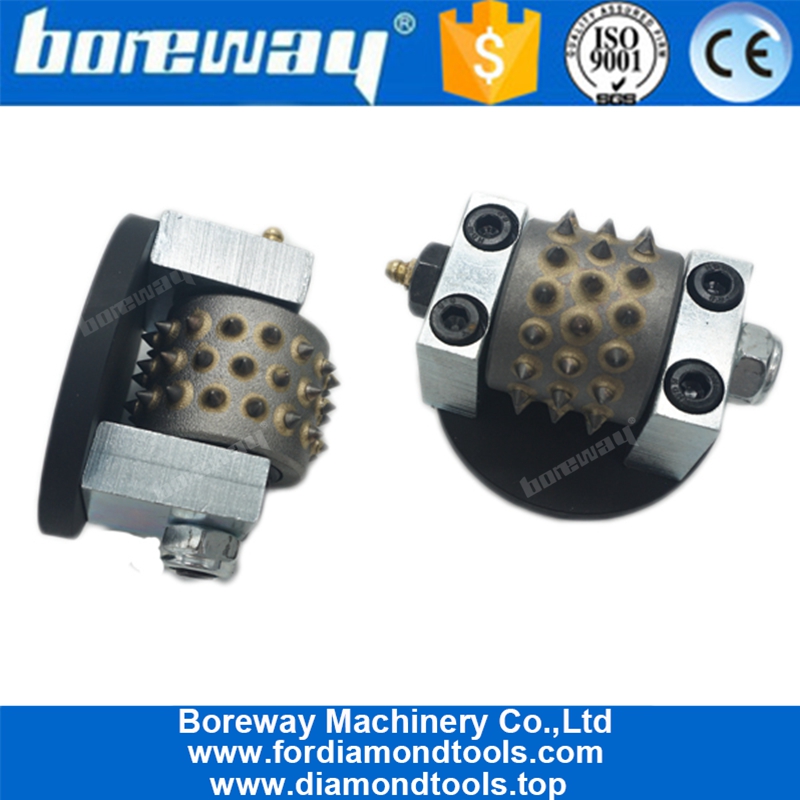 80MM 45S Husqvarna Redi-lock Diamond Bush Hammer Roller