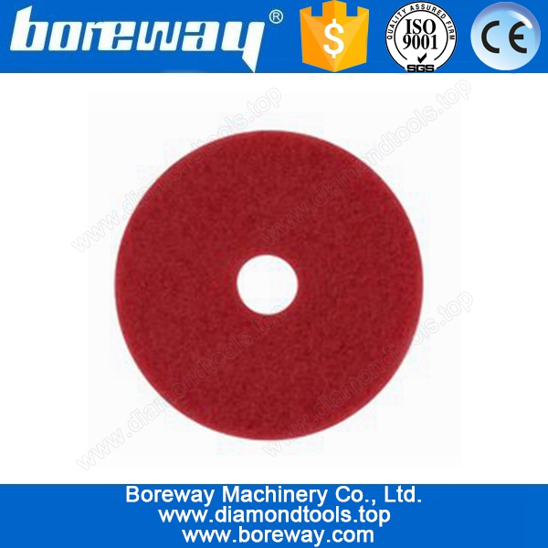 Black polishing cleaning pad for stone and floor