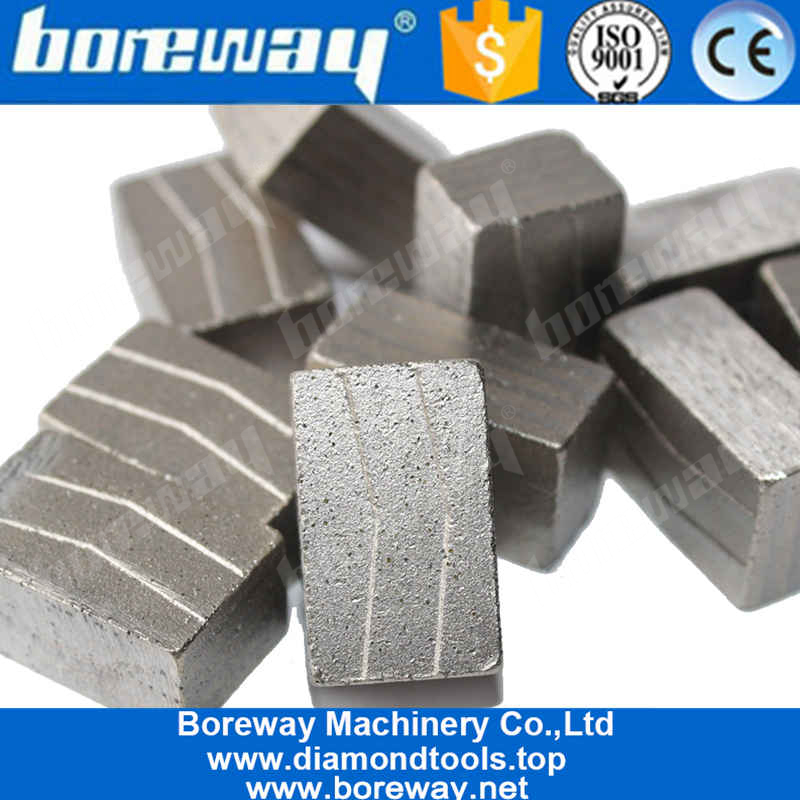 Boreway 1800mm Multi-Layer Sharp fast cutting V Shape Cutting Granite Block Diamond Segment Manufacturer