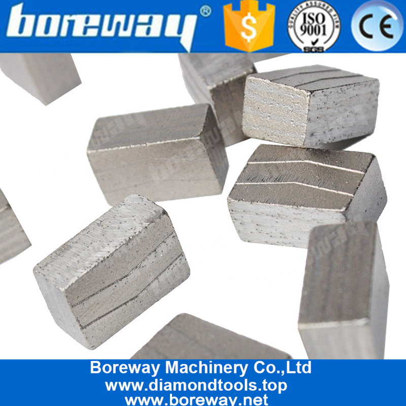 Boreway Diamond circular Saw Blade Segments for Block of various hard stone Manufacturer